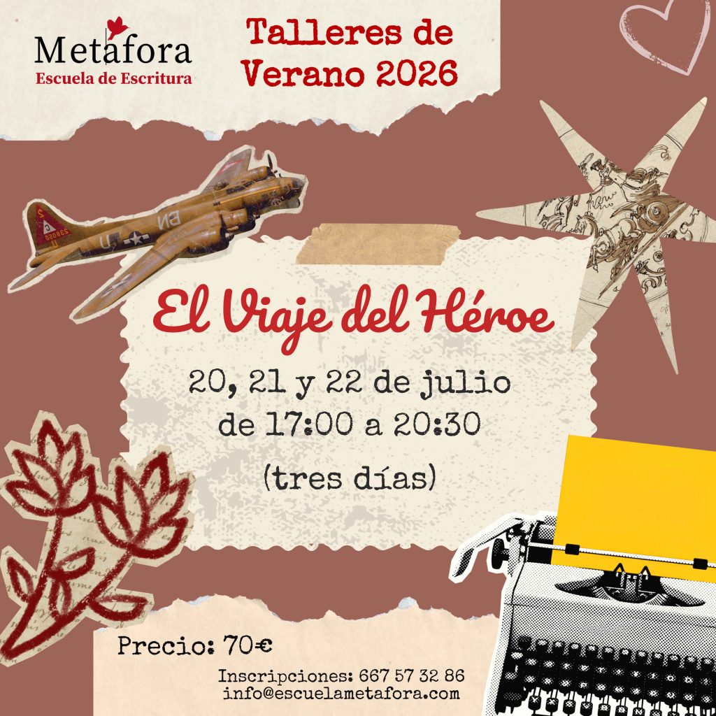 Taller de Escritura Creativa "El viaje del héroe" de Escuela Metáfora