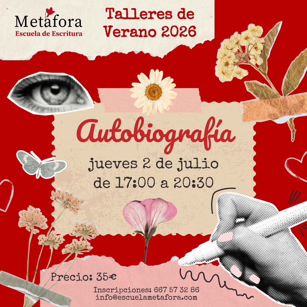 Taller de autobiografía, escritura creativa en Escuela Metáfora